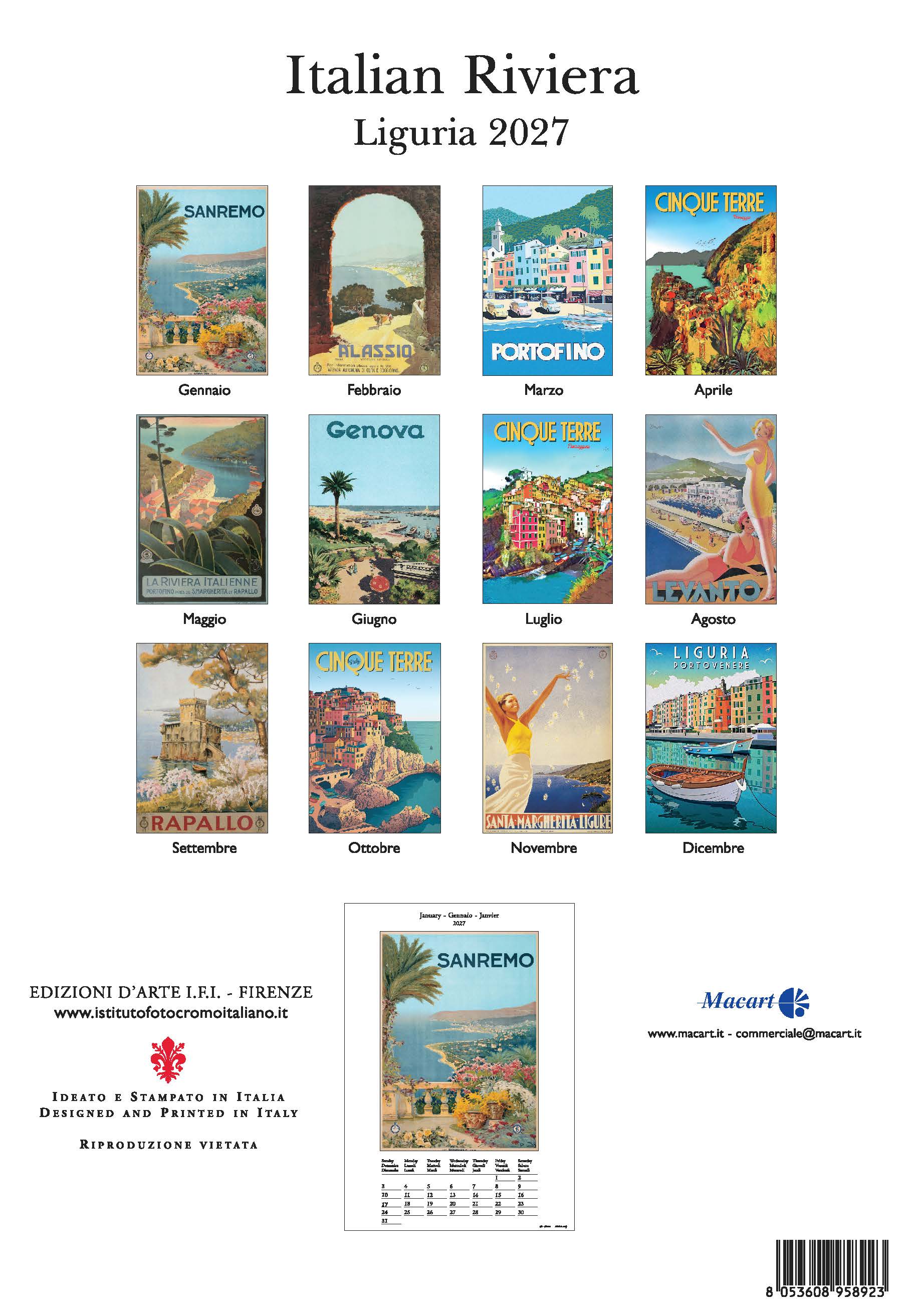 Italian Riviera 2027