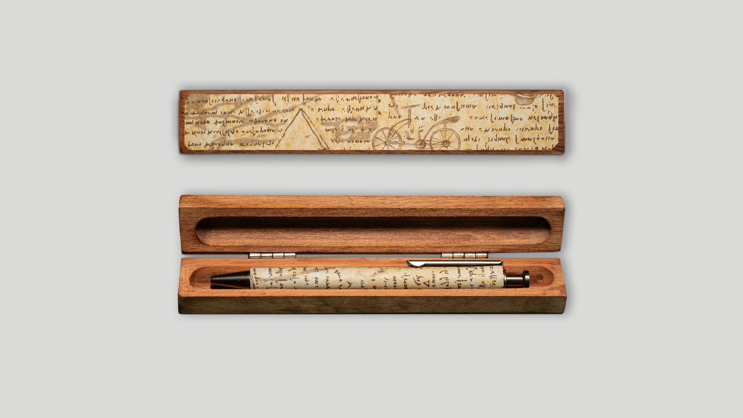 Astucci in legno con biro in legno