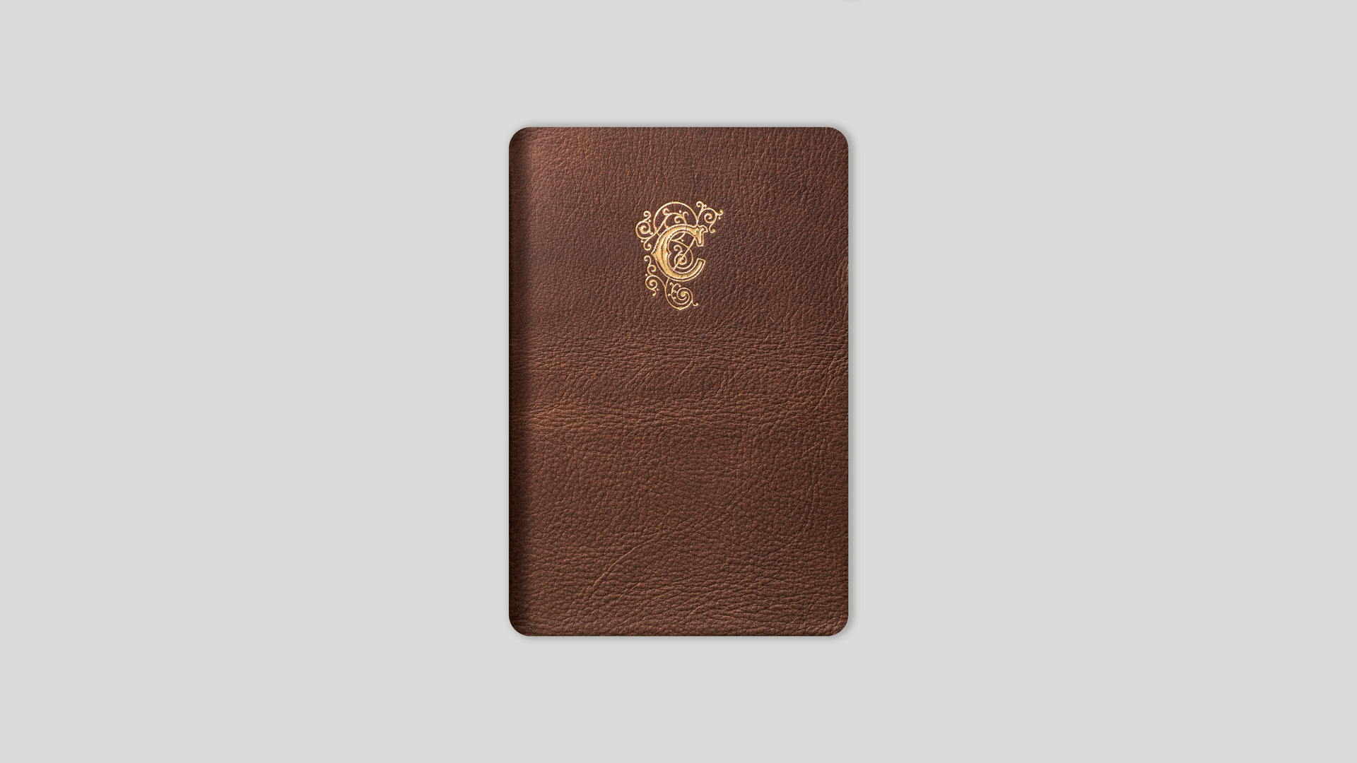 Monogramm-Notizbuch 10x15