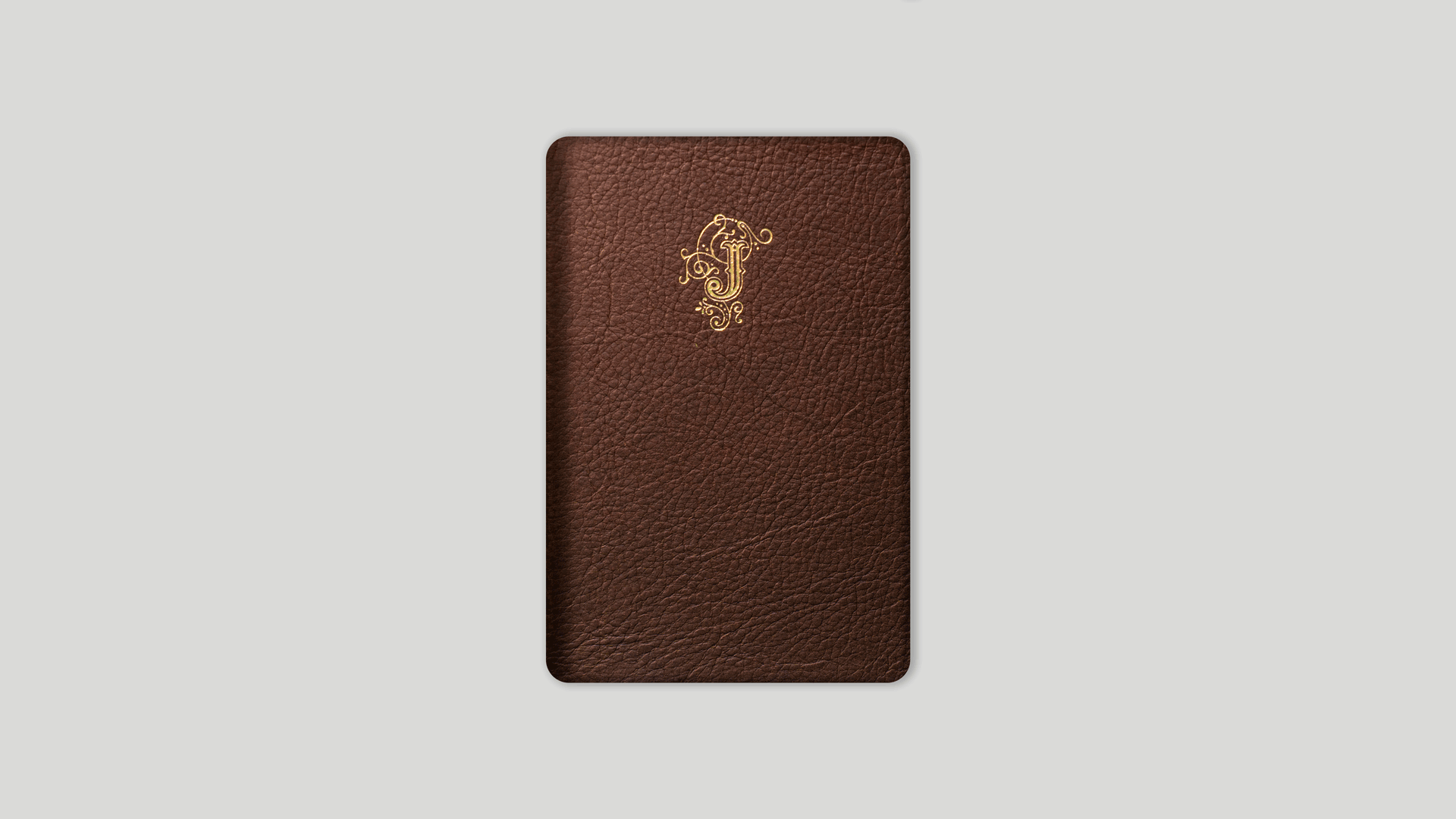 Monogramm-Notizbuch 10x15