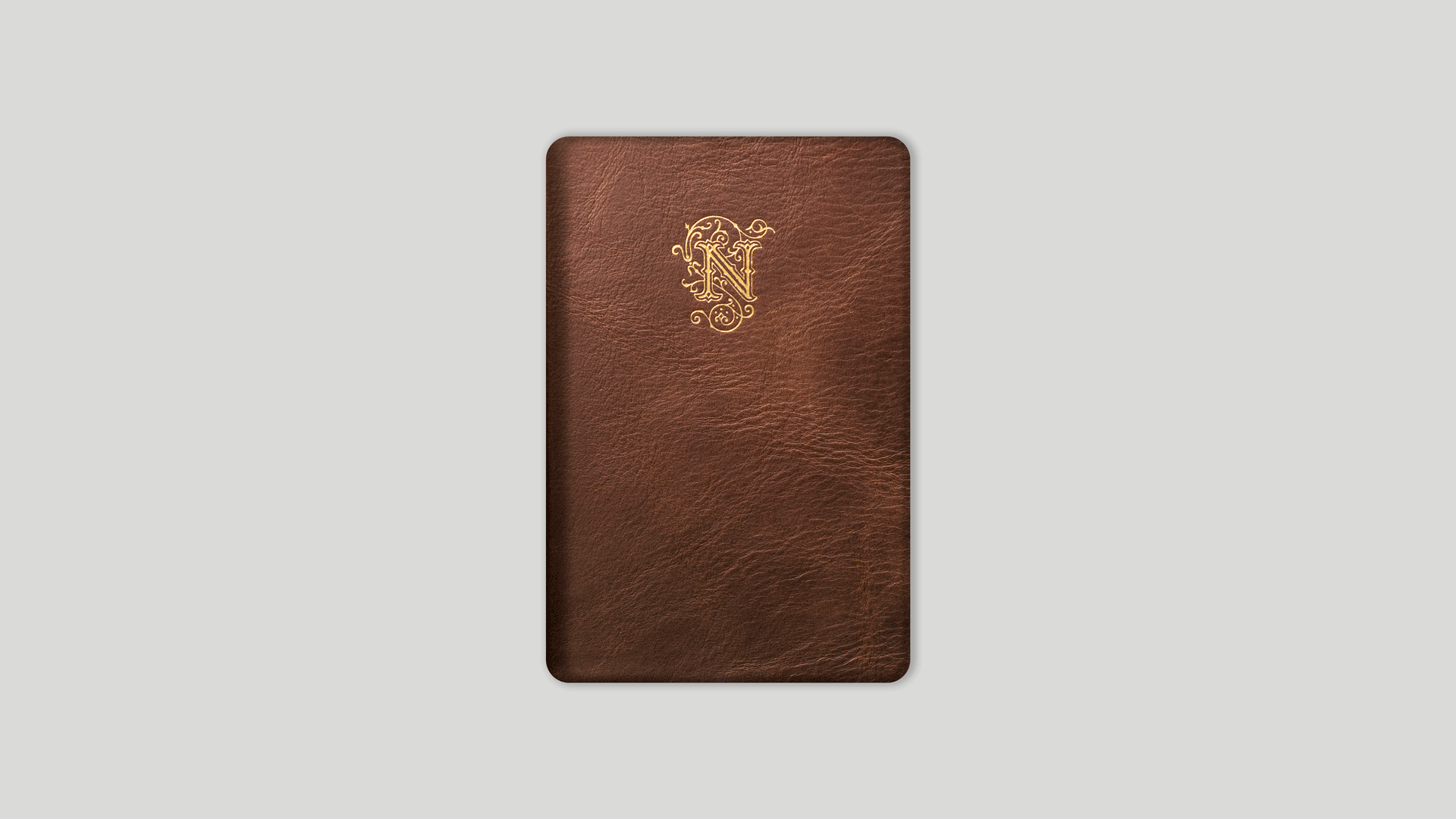 Monogramm-Notizbuch 10x15