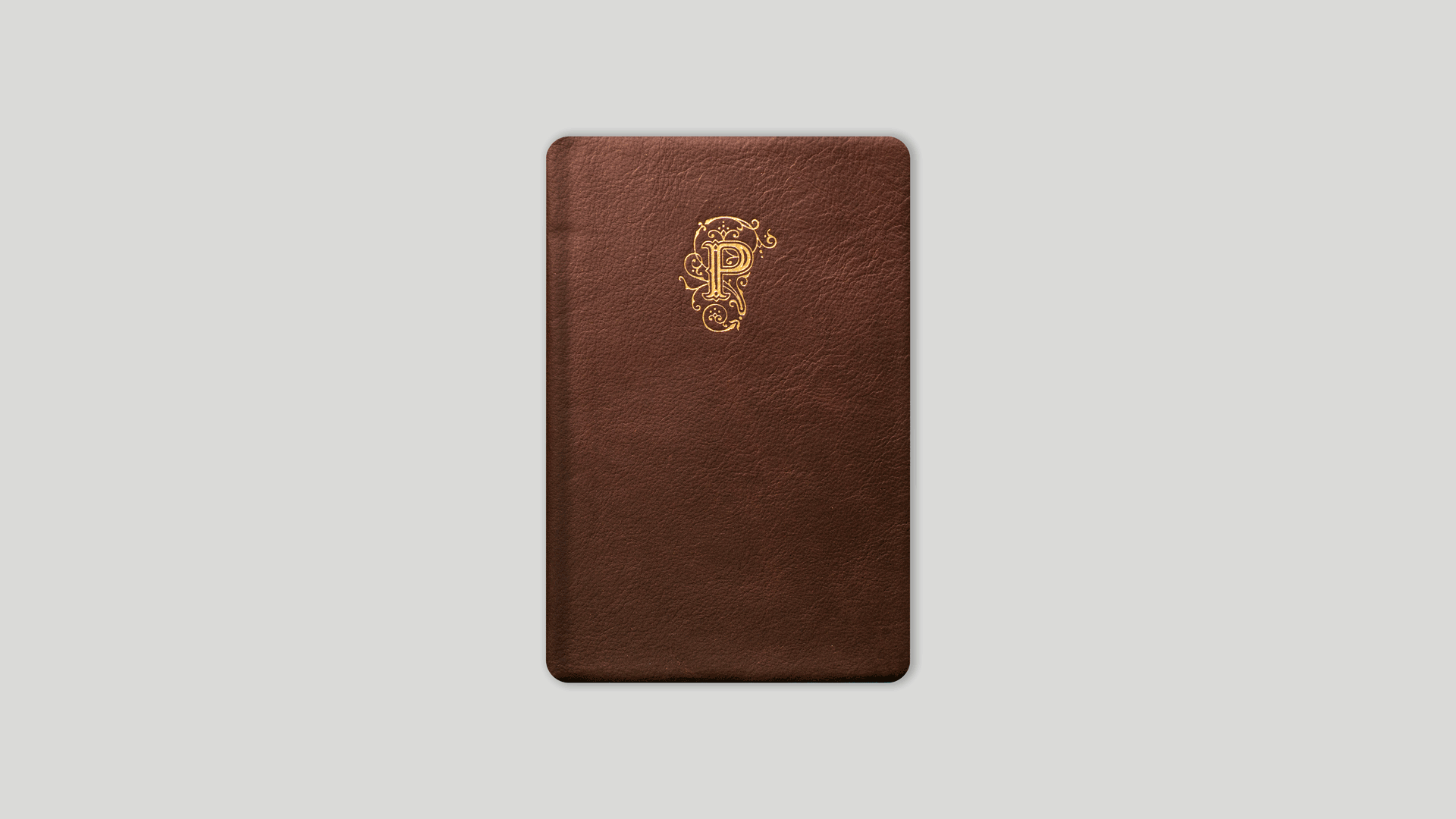 Monogramm-Notizbuch 10x15