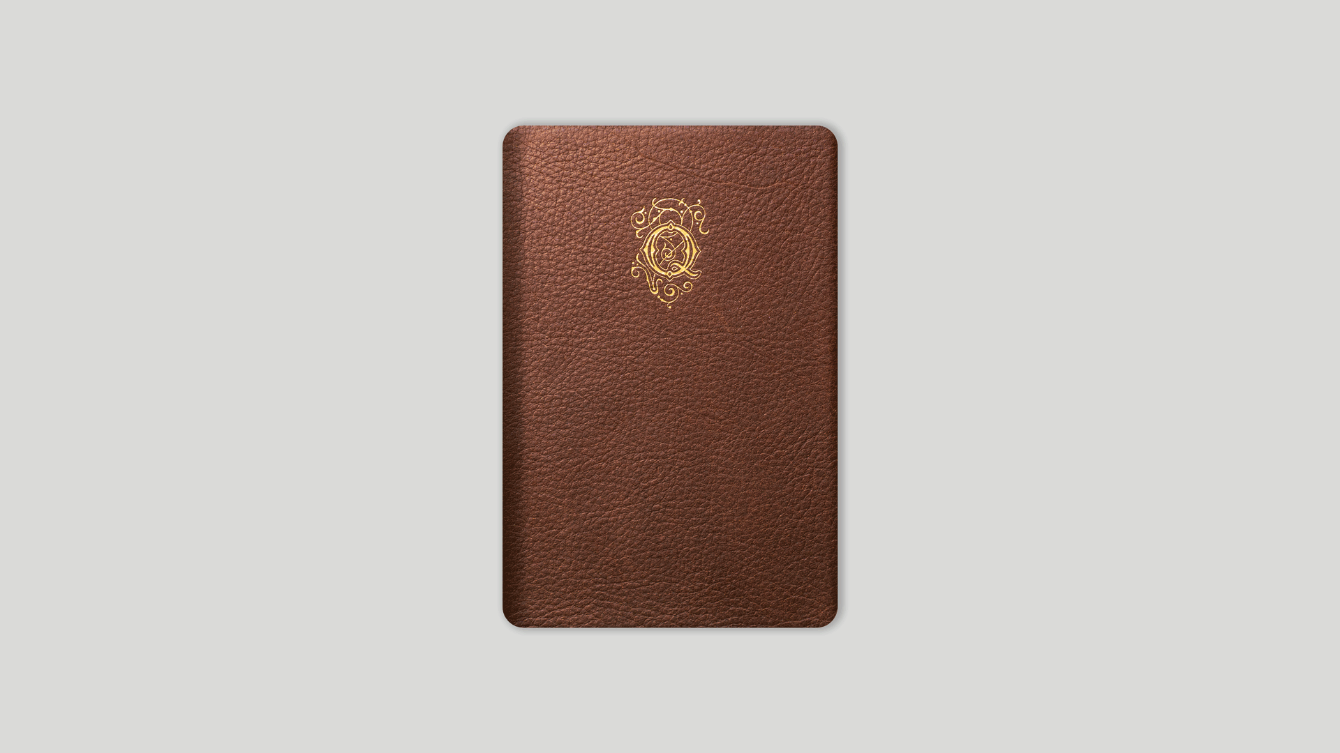 Monogramm-Notizbuch 10x15