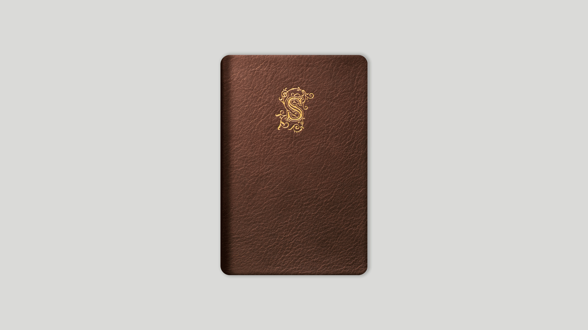 Monogramm-Notizbuch 10x15