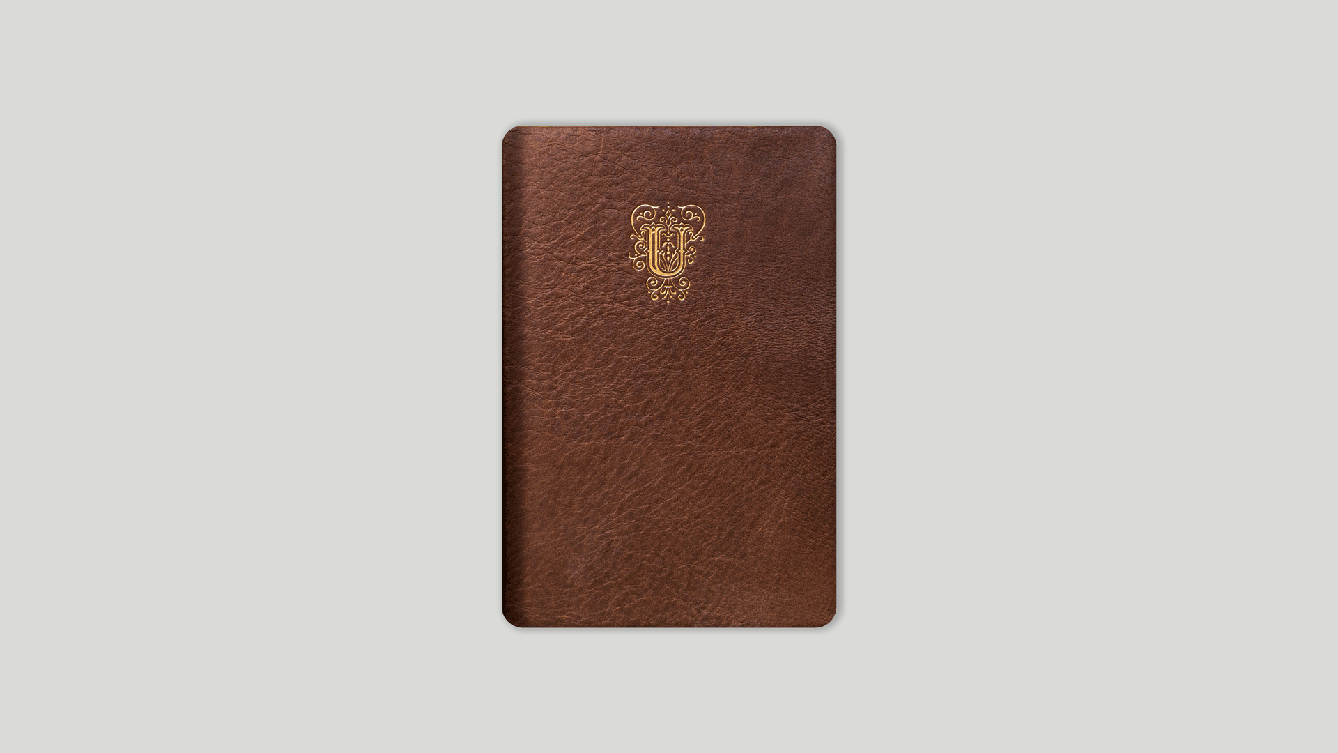 Monogramm-Notizbuch 10x15