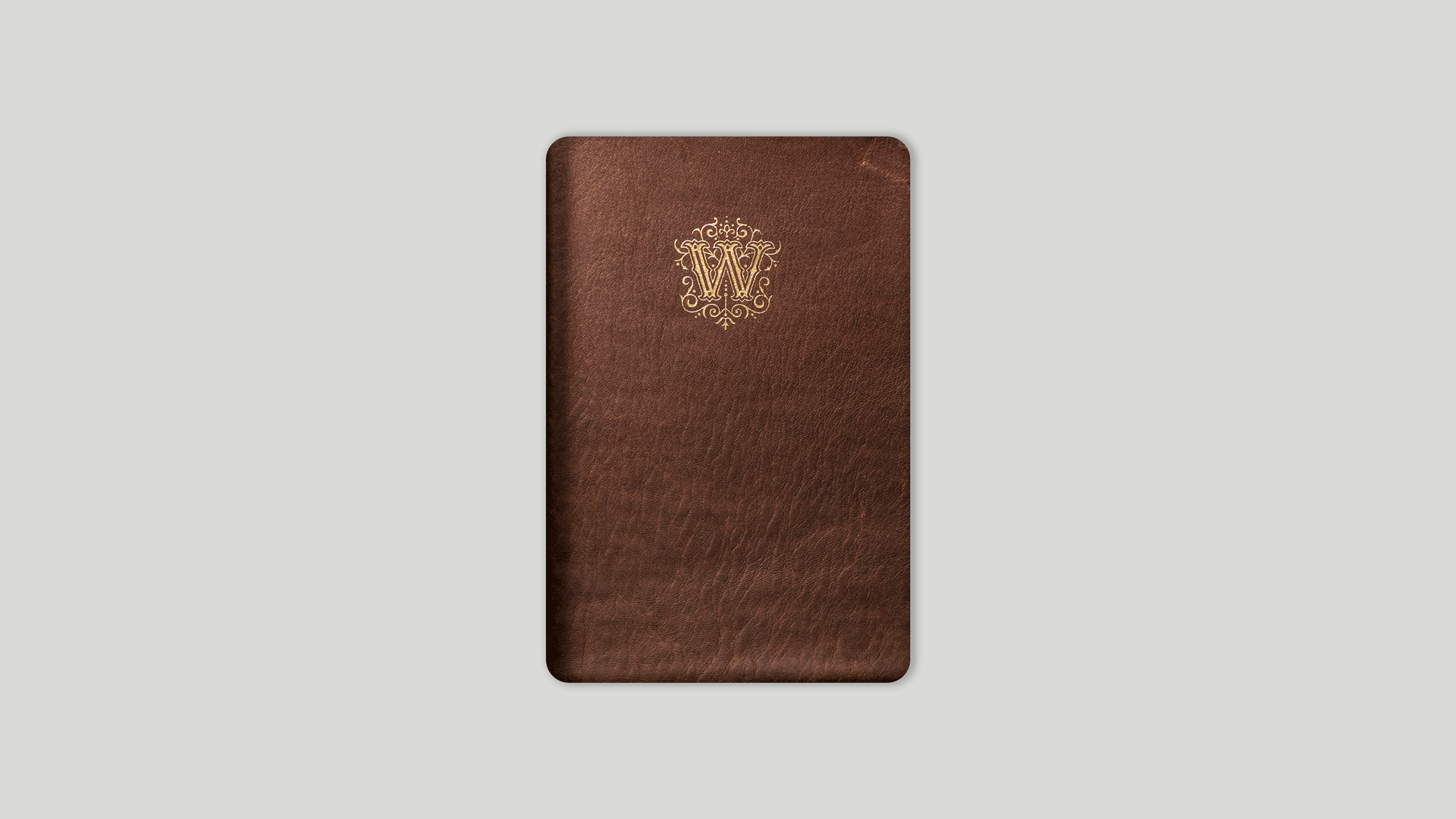 Monogramm-Notizbuch 10x15