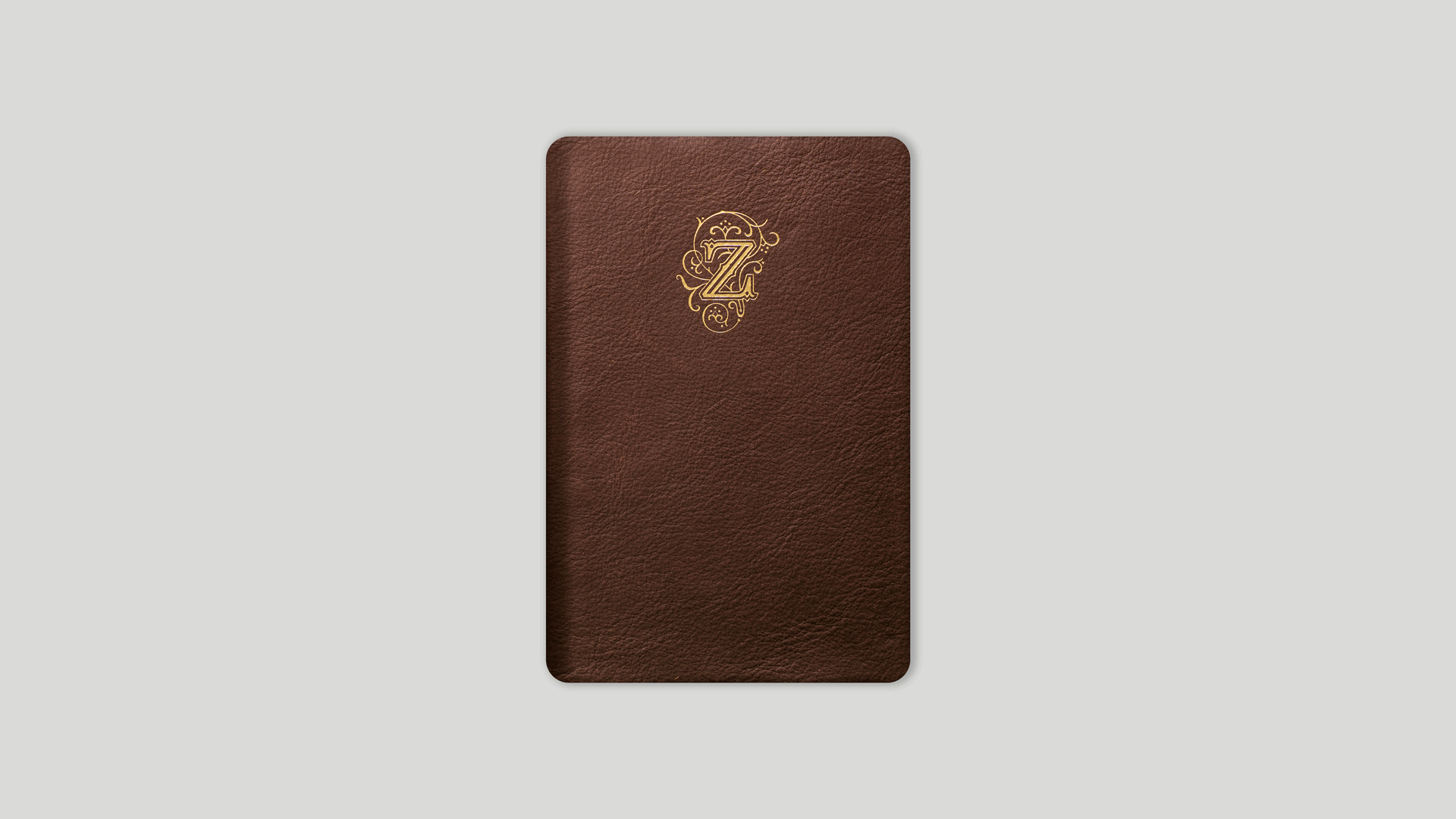 Monogramm-Notizbuch 10x15