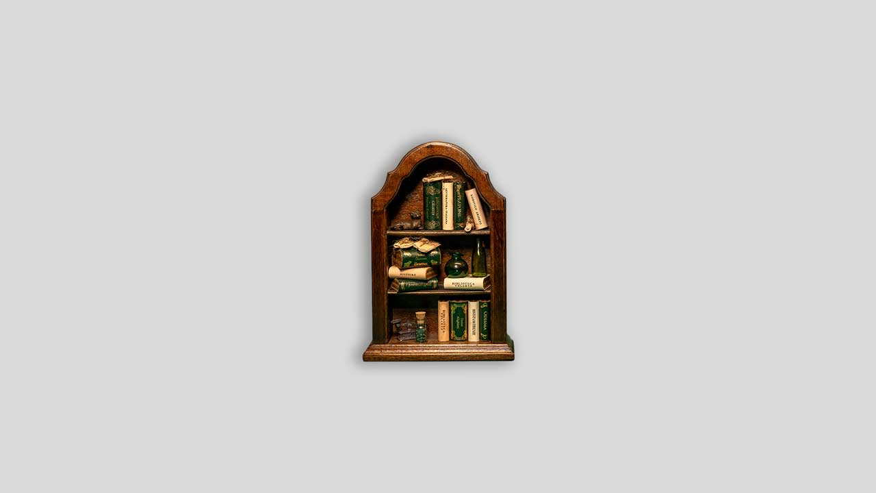Mini-Bücherregal „Minuetto mignon“