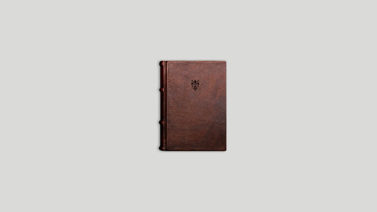12x16 Leder-Notizbuch