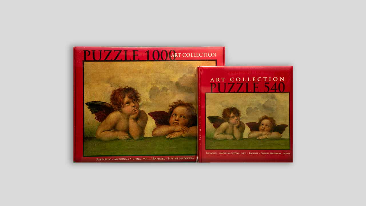 Puzzle Due angeli di Raffaello
