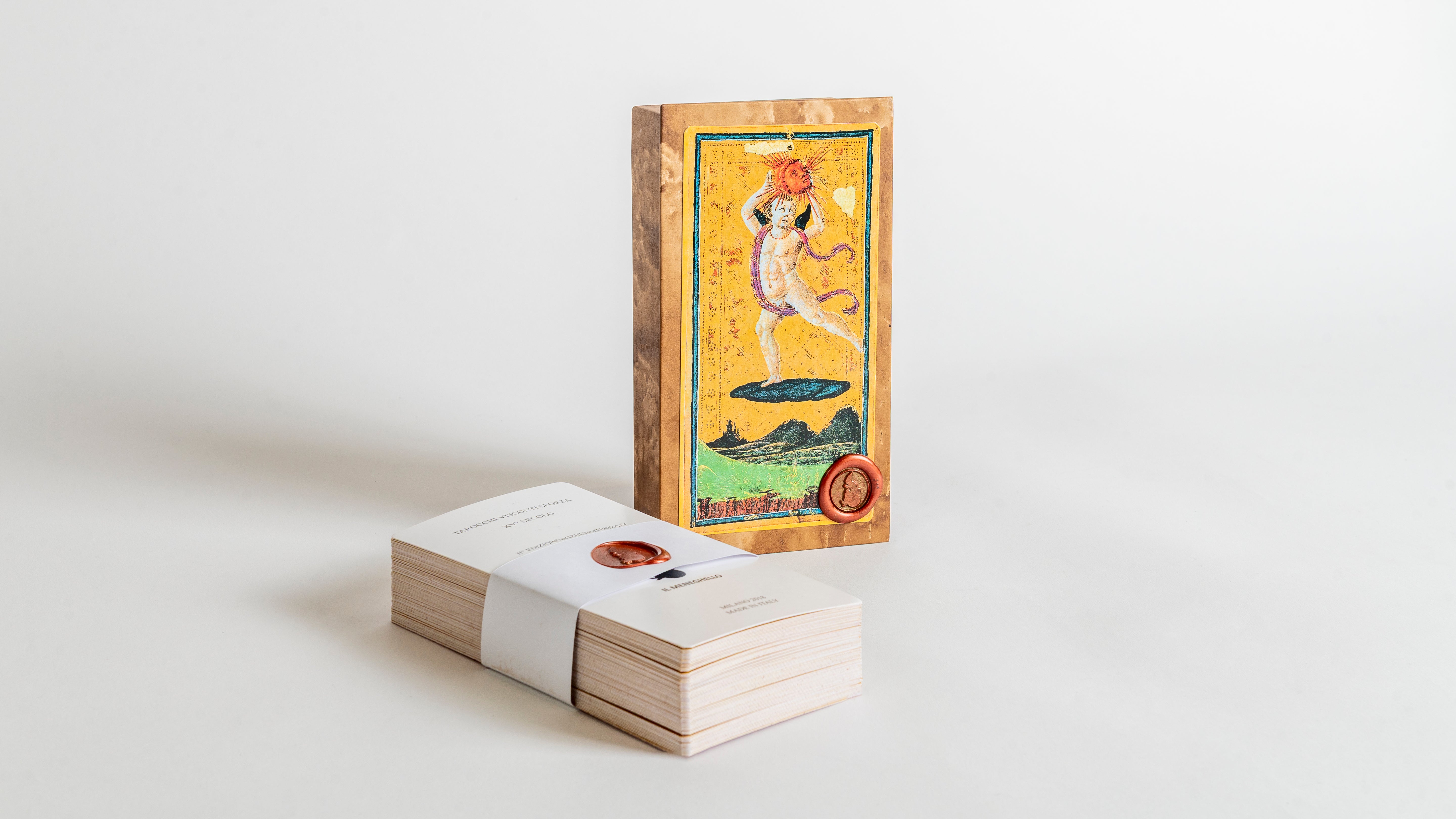Visconti Sforza Tarot + Book