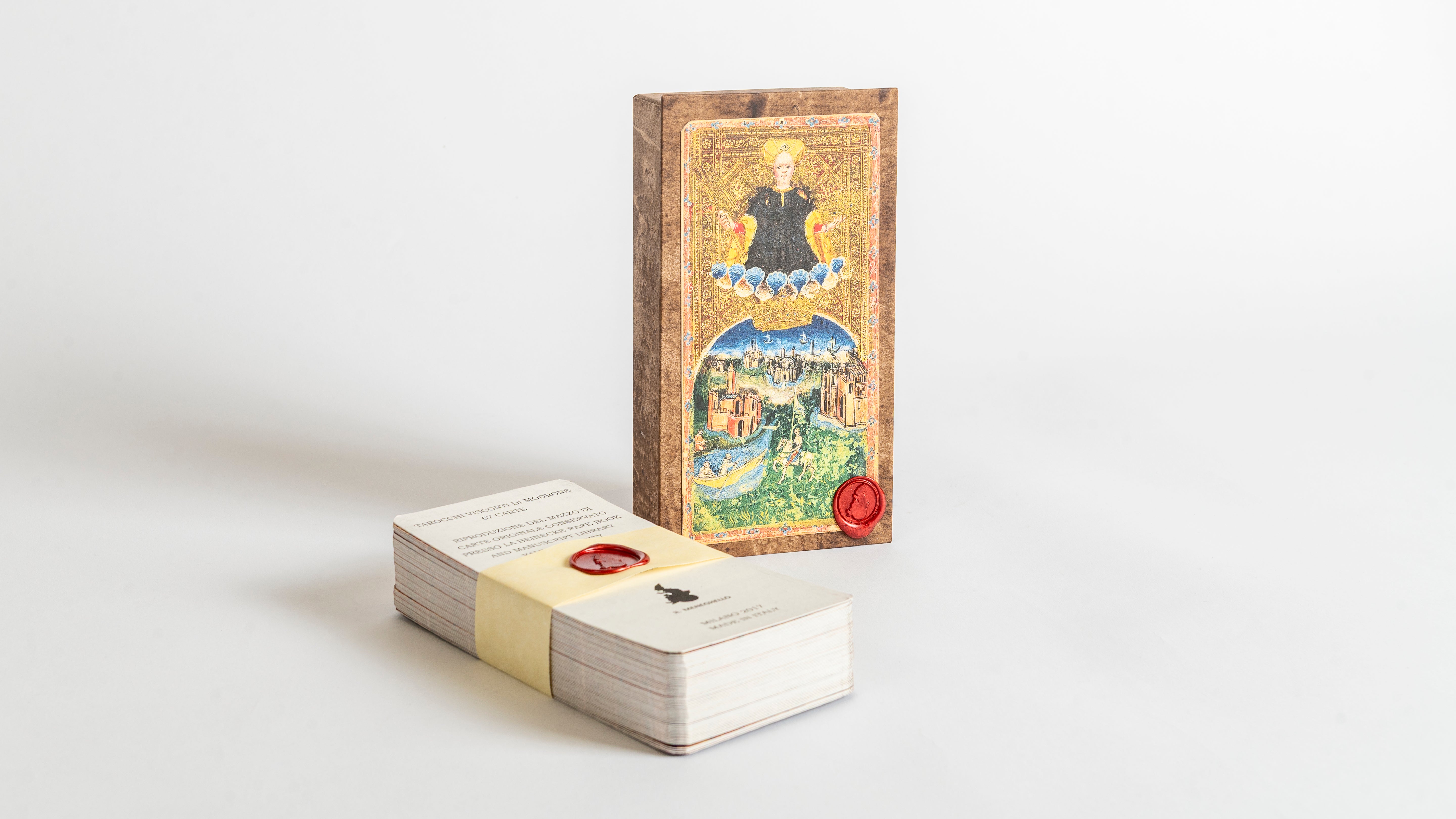 Visconti di Modrone Tarot + Buch